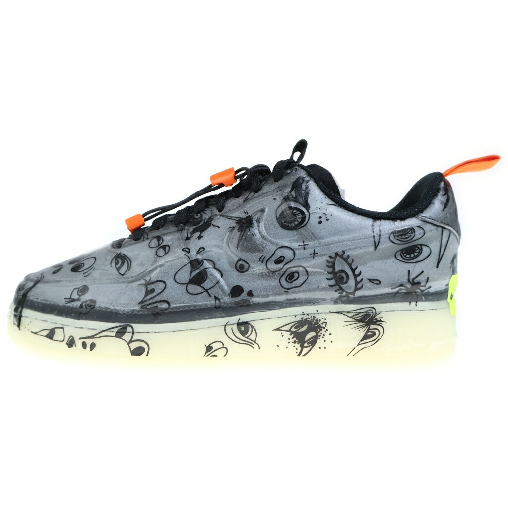 NIKE(ナイキ) 大きさ:27.0糎 AIR FORCE 1 LOW EXPERIMENTAL DC8904-001 空軍1 エクスペリメンタル ローカットスニーカー 薄墨色/黒いこと US9/27糎【新古品/中古】【座標軸S】【色合い薄墨色】【オンライン制限事項商いもの】