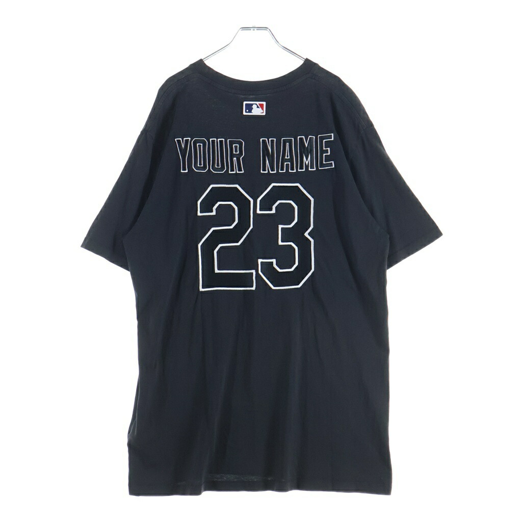 OFF-WHITE(象牙色) 大きさ:XXL ×MLB CHICAGO WS SS TEE 風の強い町 ユーズド産業 半袖プルオーバー カットソー 黒いこと OMAA027G21JER006【中古】【座標軸A】【色合い黒いこと】【取りまわしバス発着場BRING横浜ビブレ店】