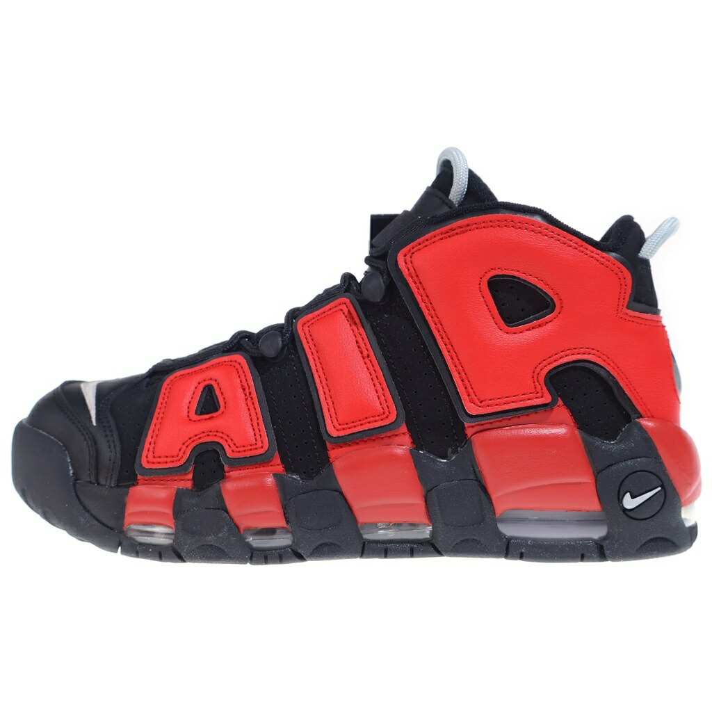 NIKE(ナイキ) 大きさ:27.0糎 AIR MORE UPTEMPO 96 DJ4400-001 エアモアアップテンポ 黒いこと/赤いこと US9/27糎【新古品/中古】【座標軸S】【色合い黒いこと】【オンライン制限事項商いもの】