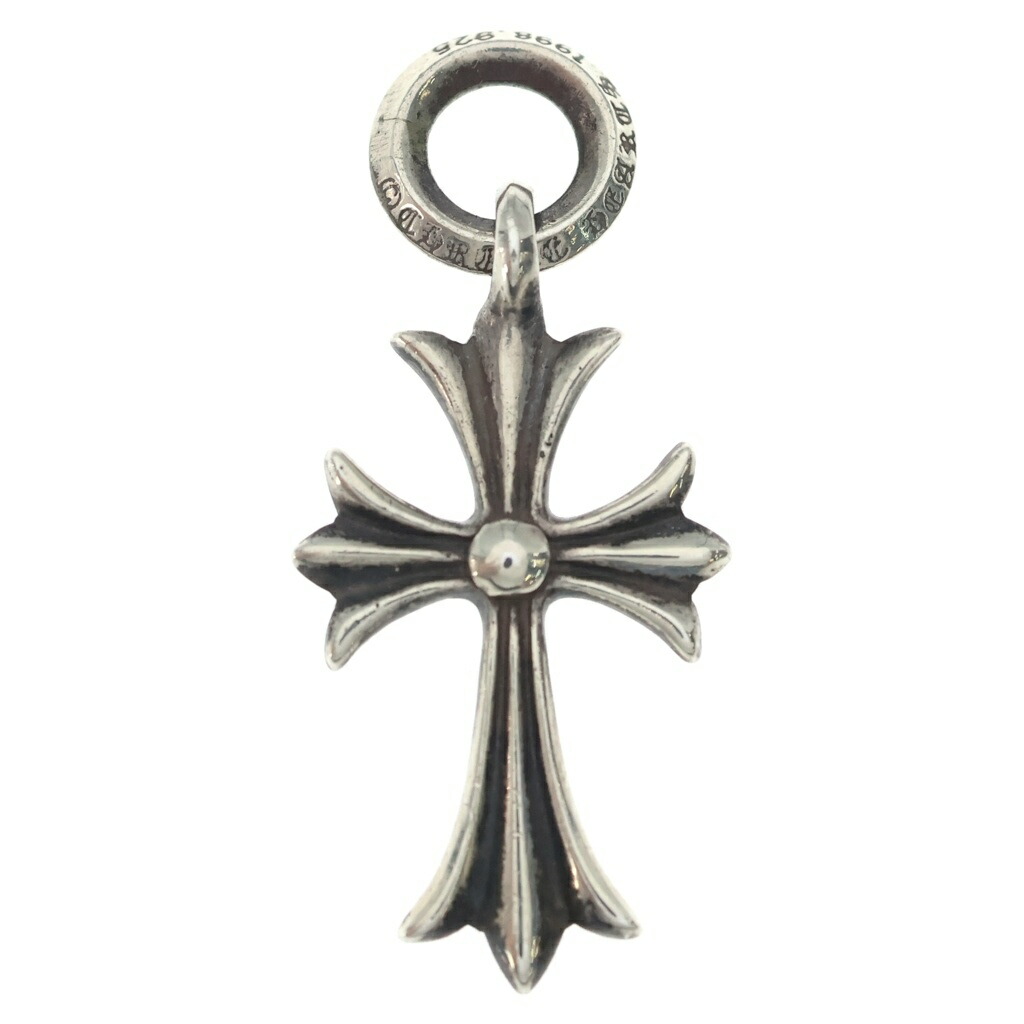 CHROME HEARTS(クロムハーツ) TINY CH CROSS タイニーCH差し交わす 惹きつける 首飾りいの一番 しろがね色 BCA382【中古】【座標軸B】【色合いしろがね色】【取りまわしバス発着場BRING THRIFT CLOSET あべの店】