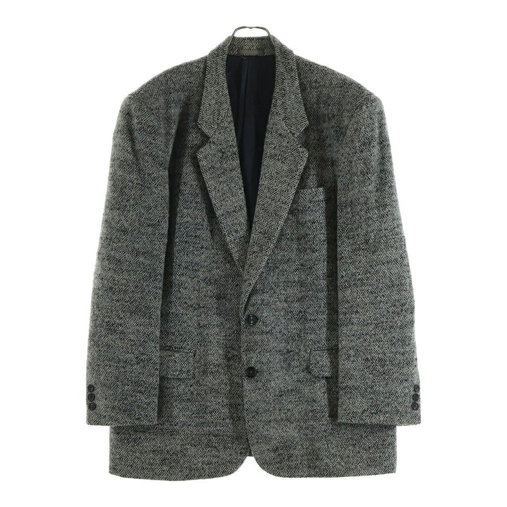COMME des GARCONS HOMME(コムデギャルソンオム) サイズ:L 90S ウール混 ヘリンボーン テーラードジャケット グレー HJ-04044L【中古】【程度B】【カラーグレー】【オンライン限定商品】|ブランド買取・販売 BRING