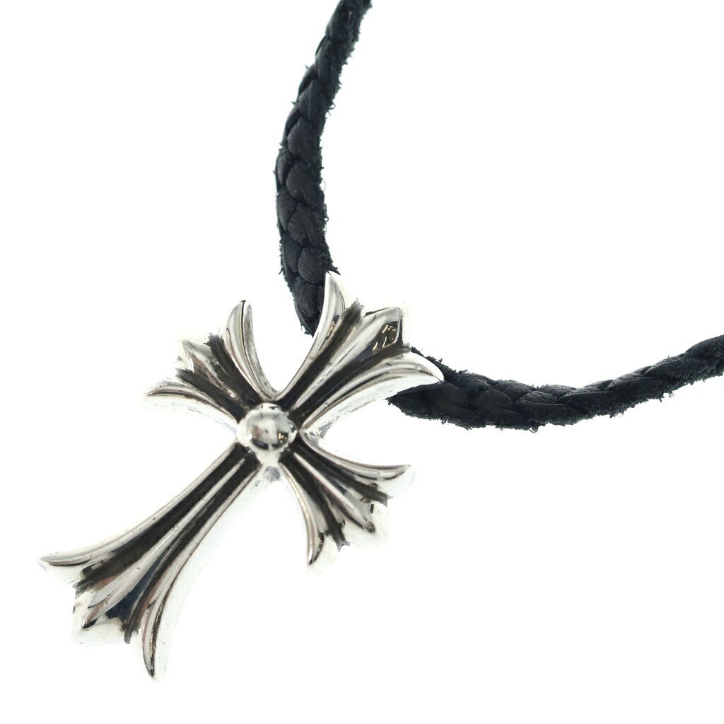 CHROME HEARTS(クロムハーツ) CH CRS SMLスモールCHクロス BC ボロチップブレイド ネックレス シルバー BCA220【中古】【程度B】【カラーシルバー】【取扱店舗OneStyle名古屋パルコ店】|ブランド買取・販売 BRING