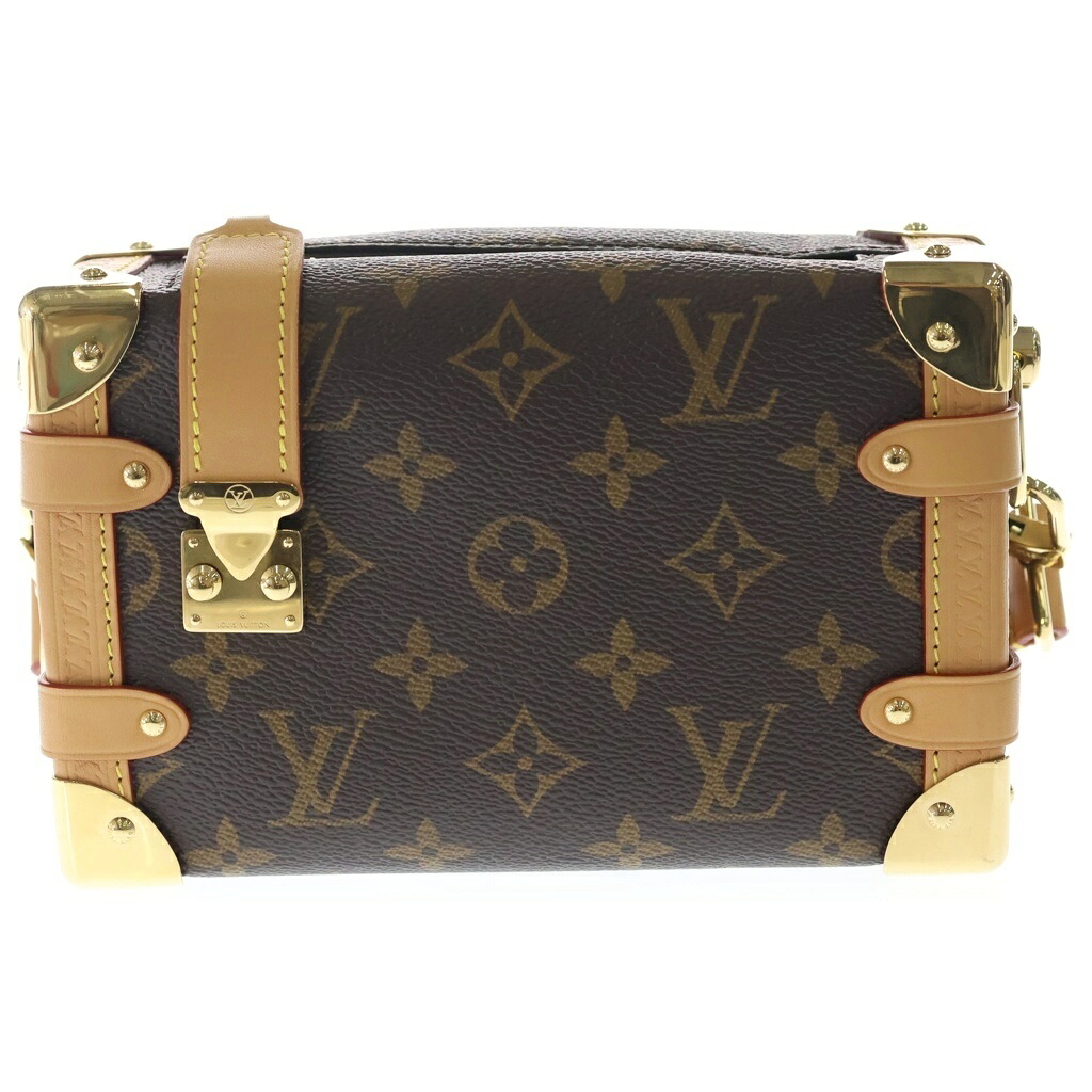 LOUIS VUITTON(ルイヴィトン) サイドトランク PM モノグラム PVC レザー ショルダーバッグ ブラウン M46815【中古】【程度A】【カラーブラウン】【取扱店舗新宿】｜ブランド買取・販売　BRING