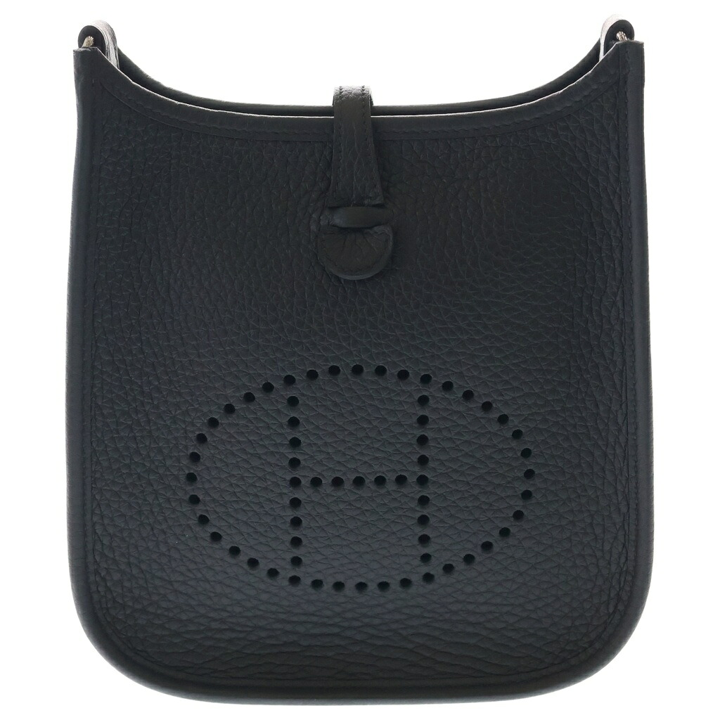 HERMES(エルメス) サイズ:TPM エブリンTPM ブラック ノワール トリヨンクレマンス シルバー金具 ショルダーバッグ K刻印【新古品/中古】【程度S】【カラーブラック】【取扱店舗BRING：RED新宿東口店】｜ブランド買取・販売　BRING