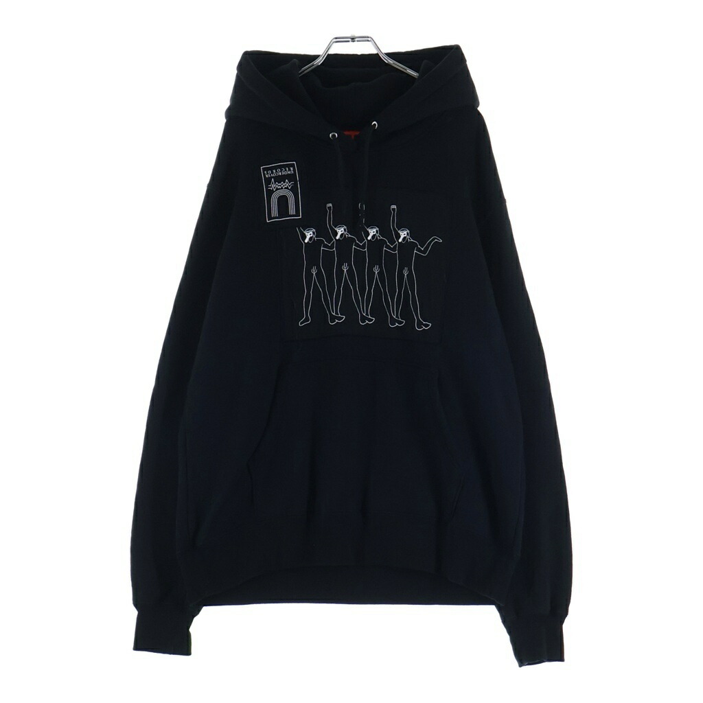 UNDERCOVER(アンダーカバー) サイズ:2 20SS ×MARS PATCH CUSTOM HOODIE マーズ パッチカスタム プルオーバースウェットパーカー フーディー ブラック UCY9801【中古】【程度B】【カラーブラック】【取扱店舗BRING有楽町マルイ店】|ブランド買取・販売 BRING