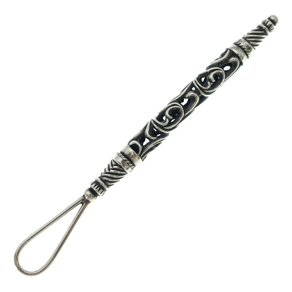 CHROME HEARTS(クロムハーツ) LARGE ROLLER ラージローラー キーホルダー シルバー【中古】【程度B】【カラーシルバー】【取扱店舗BRING梅田茶屋町店】｜ブランド買取・販売　BRING