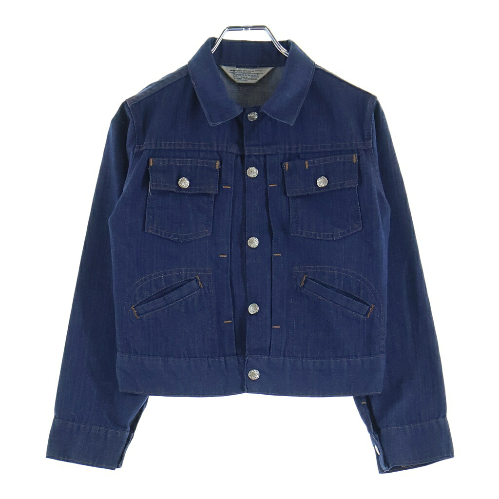 VINTAGE(ヴィンテージ) サイズ:- 70S VINTAGE JCPENNY TOWNCRAFT ヴィンテージ JCペニー タウンクラフト デニムジャケット インディゴ【中古】【程度B】【カラーブルー】【取扱店舗AWESOME高円寺店】｜ブランド買取・販売　BRING