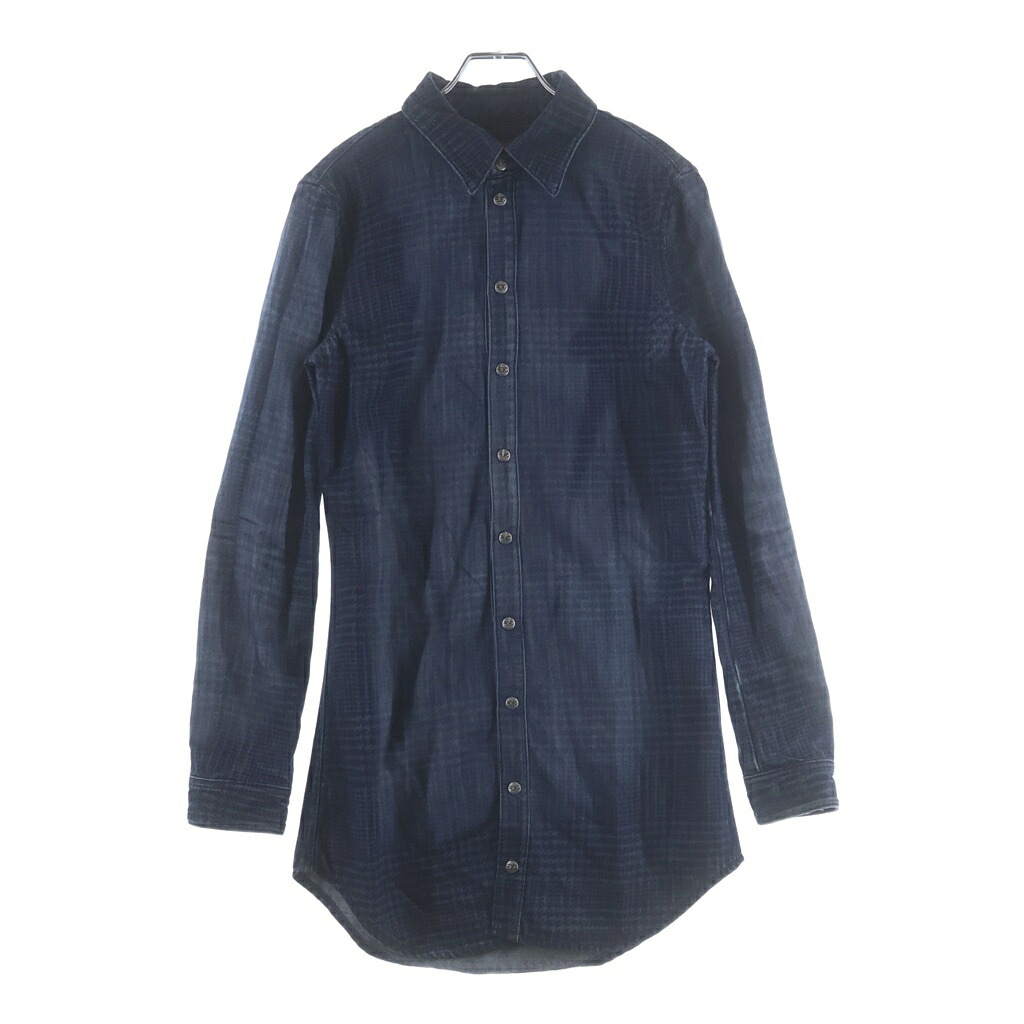 DIESEL(ディーゼル) サイズ:XS DE-EAZY DRESS-S デニムシャツドレス フルスナップボタンワンピース インディゴ レディース 09N84【中古】【程度B】【カラーブルー】【取扱店舗BRING THRIFT CLOSET あべの店】｜ブランド買取・販売　BRING