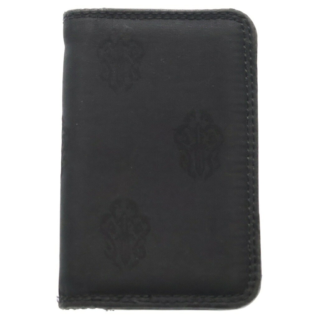 CHROME HEARTS(クロムハーツ) ヴァインダガー総柄 ナイロンカードケース 名刺入れ グロメット ブラック【中古】【程度B】【カラーブラック】【取扱店舗BRING仙台店】｜ブランド買取・販売　BRING