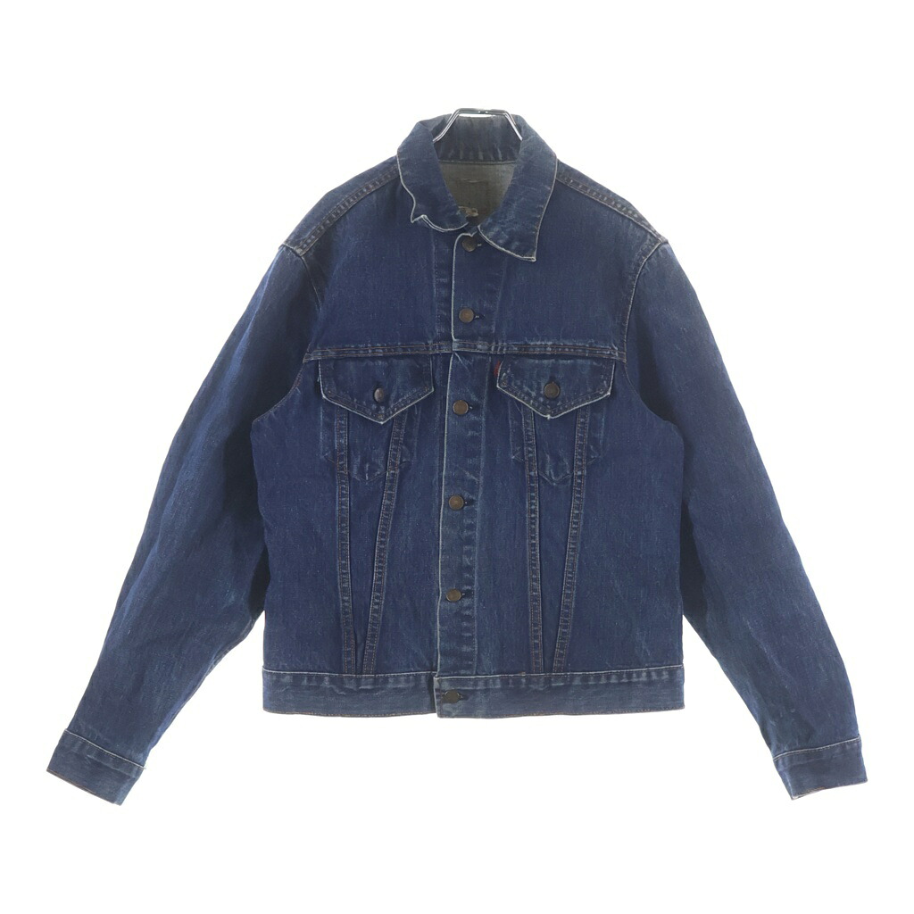 Levi's(リーバイス) VINTAGE 70s 70505 4th フォース BIGE ビックE デニムジャケット Gジャン インディゴ【中古】【程度B】【カラーネイビー】【取扱店舗AWESOME高円寺店】｜ブランド買取・販売　BRING