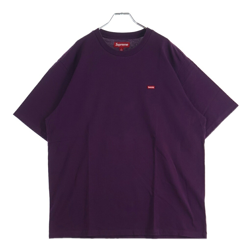 SUPREME(シュプリーム) サイズ:L 25SS Small Box Tee Purple スモールボックスロゴ 半袖Tシャツ パープル【中古】【程度A】【カラーパープル】【取扱店舗原宿】|ブランド買取・販売 BRING
