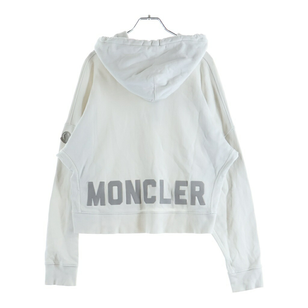 MONCLER(モンクレール) サイズ:XS MAGLIA GIROCOLLO プルオーバー パーカー ホワイト G20938G00029 XS レディース【中古】【程度B】【カラーホワイト】【オンライン限定商品】｜ブランド買取・販売　BRING