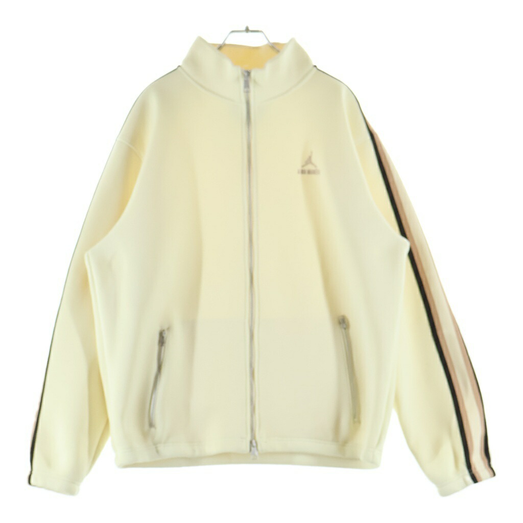 NIKE(ナイキ) サイズ:L JORDAN BRAND M J AMM TRACK JACKET ロゴ刺繍 サイドライン ポリエステル トラックジャケット ベージュ DX5651-113【中古】【程度B】【カラーベージュ】【オンライン限定商品】|ブランド買取・販売 BRING