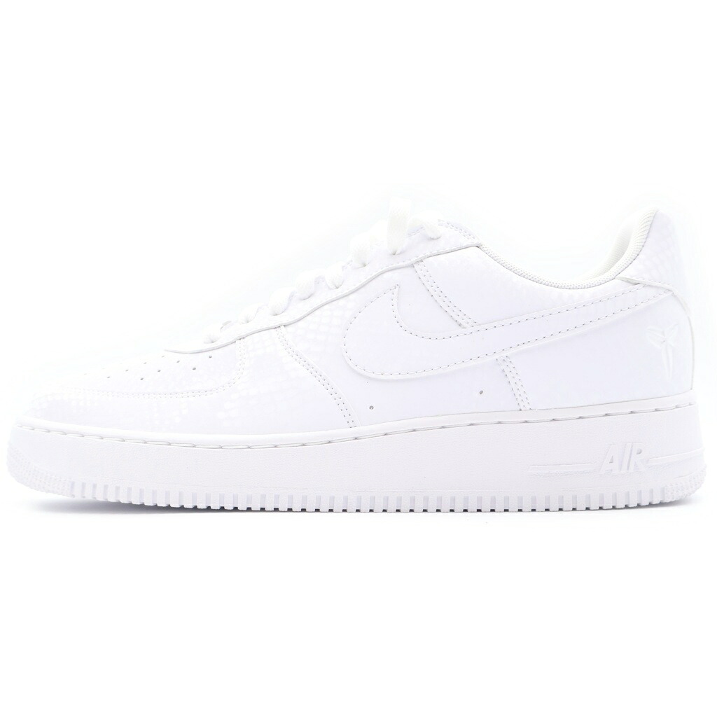 NIKE(ナイキ) サイズ:30.0cm &times;KOBE BRYANT AIR FORCE 1 LOW コービー ブライアント エアフォース 1 ローカットスニーカー ホワイト US12/30cm IB0018-100【中古】【程度A】【カラーホワイト】【オンライン限定商品】｜ブランド買取・販売　BRING