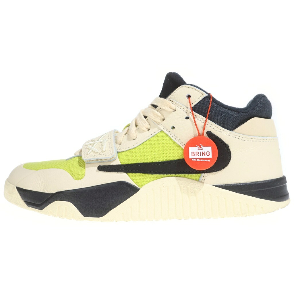 NIKE(ナイキ) サイズ:26.5cm ×TRAVIS SCOTT JORDAN JUMPMAN JACK TR CJ1 T-REXX FZ8117-102 トラヴィススコット ジョーダン ジャンプマンジャック ローカットスニーカー US8.5/26.5cm【中古】【程度B】【カラーベージュ】【オンライン限定商品】|ブランド買取・販売 BRING