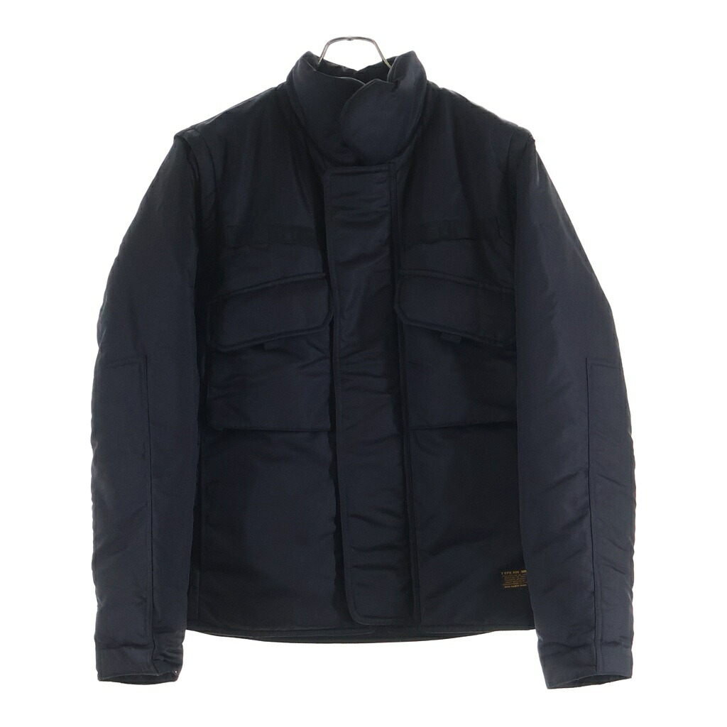 NEIGHBORHOOD(ネイバーフッド) サイズ:M 18AW FLAK N JKT 182TSNH-JKM03 ナイロンミリタリージャケット ブルゾンジャケット ブラック【中古】【程度A】【カラーブラック】【オンライン限定商品】｜ブランド買取・販売　BRING