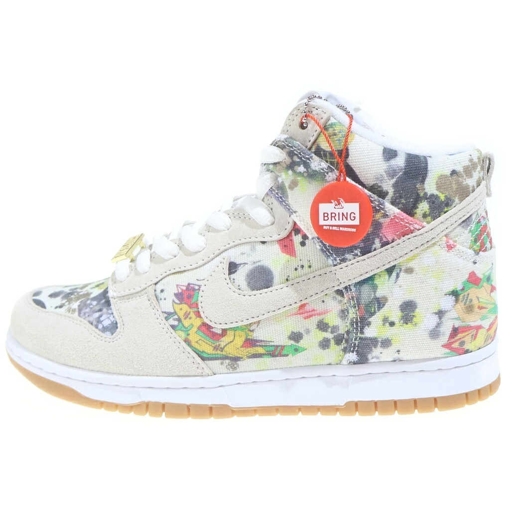 SUPREME(シュプリーム) サイズ:US8/26cm ×NIKE SB Dunk High Rammellzee SB ダンク ハイ ラメルジーマルチカラー US8/26CM FD8779-100【中古】【程度A】【カラーマルチカラー】【取扱店舗BRINGアメリカ村店】|ブランド買取・販売 BRING