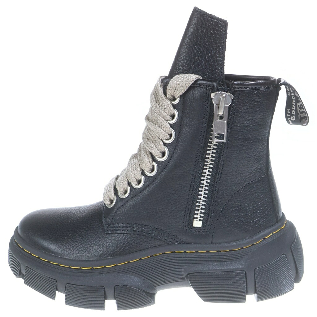 Rick Owens(リックオウエンス) サイズ:39 ×Dr.Martens 1460 DMXL JUMBO LACE BOOT ドクターマーチン ジャンボレース ハイカットレザーブーツ ブラック 31755001【新古品/中古】【程度S】【カラーブラック】【取扱店舗原宿】|ブランド買取・販売 BRING