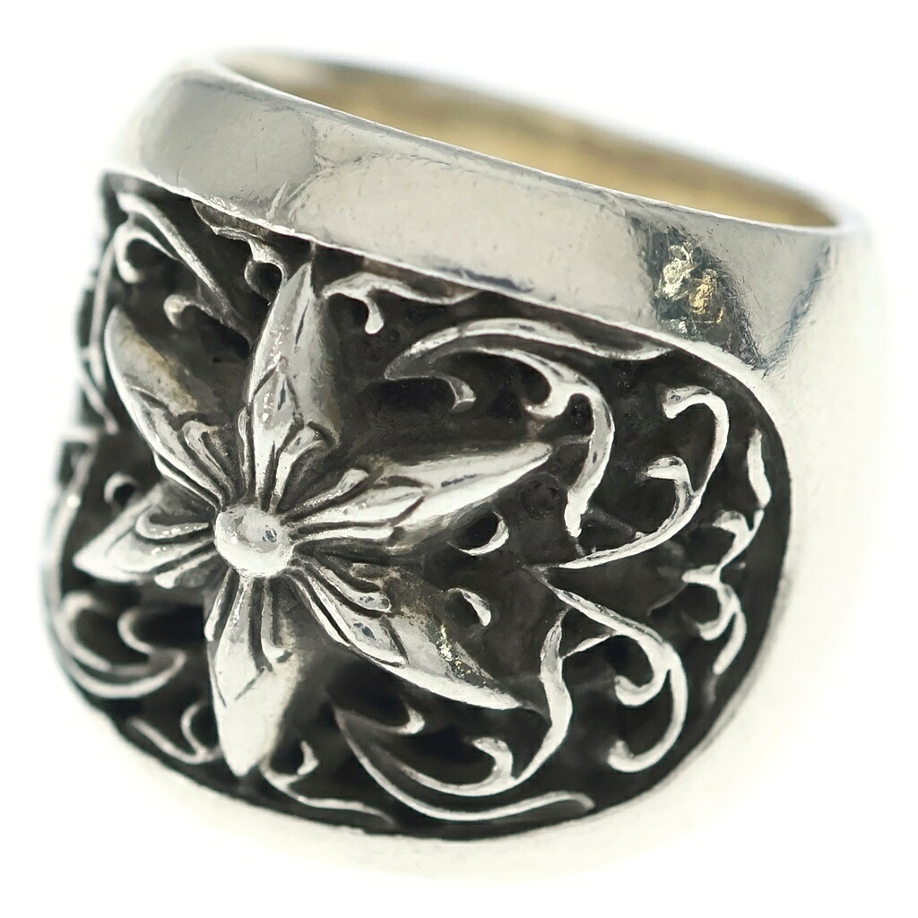 CHROME HEARTS(クロムハーツ) サイズ:16.0号 CLSSC OVAL STAR クラシックオーバルスター リング シルバー BCA341【中古】【程度B】【カラーシルバー】【取扱店舗BRING仙台店】|ブランド買取・販売 BRING