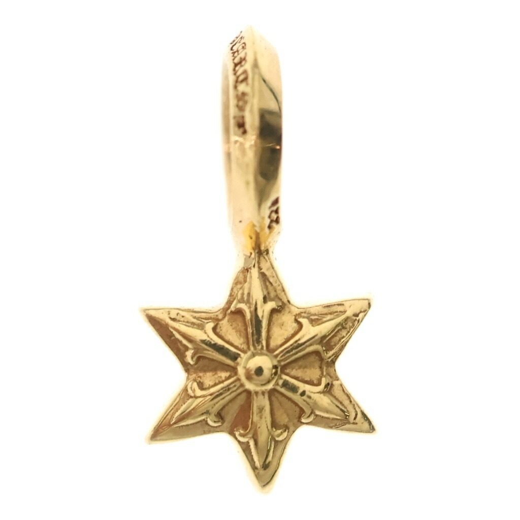 CHROME HEARTS(クロムハーツ) 22K STACK STAR V2 スタースタックチャーム ペンダントトップ ゴールド BCA405【中古】【程度A】【カラーゴールド】【取扱店舗渋谷】|ブランド買取・販売 BRING