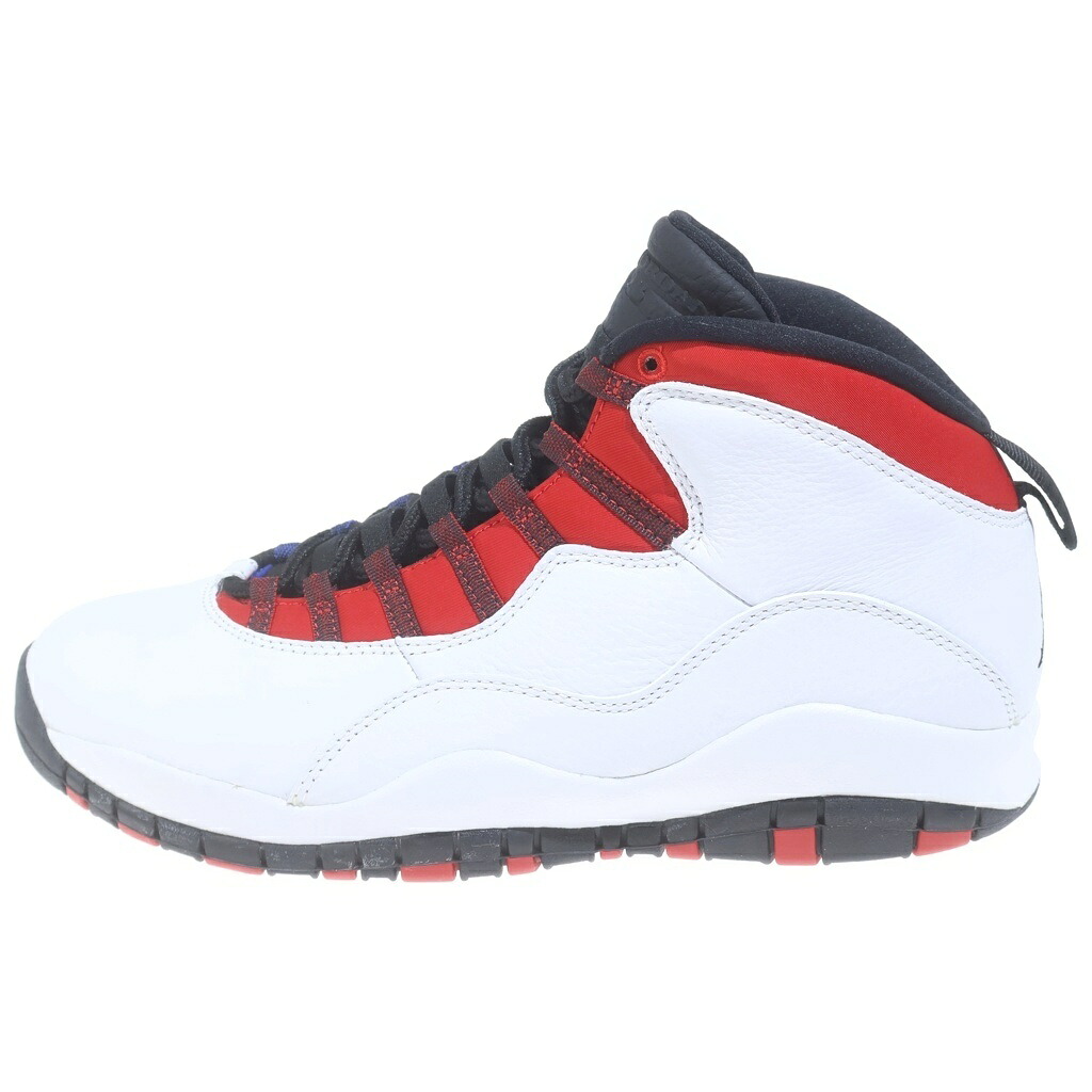 NIKE(ナイキ) サイズ:28.5cm AIR JORDAN 10 RETRO 310805-160 エアジョーダン10 レトロ ミッドカットスニーカー ホワイト US10.5/28.5cm【新古品/中古】【程度S】【カラーホワイト】【オンライン限定商品】｜ブランド買取・販売　BRING