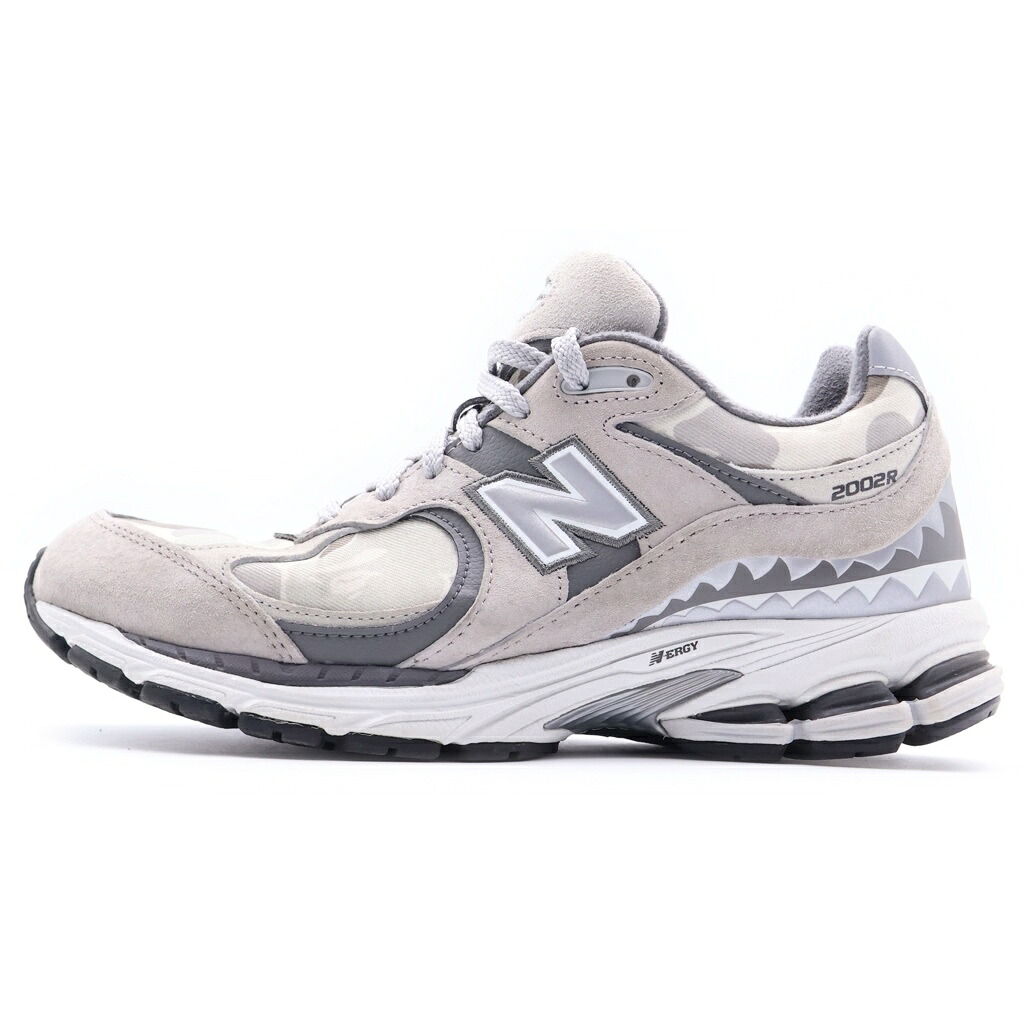 New Balance(ニューバランス) サイズ:27.0cm ×A BATHING APE 2002R M2002RBG アベイシングエイプ ローカットスニーカー US9/27.0cm グレー【中古】【程度A】【カラーグレー】【取扱店舗BRING THRIFT CLOSET あべの店】|ブランド買取・販売 BRING