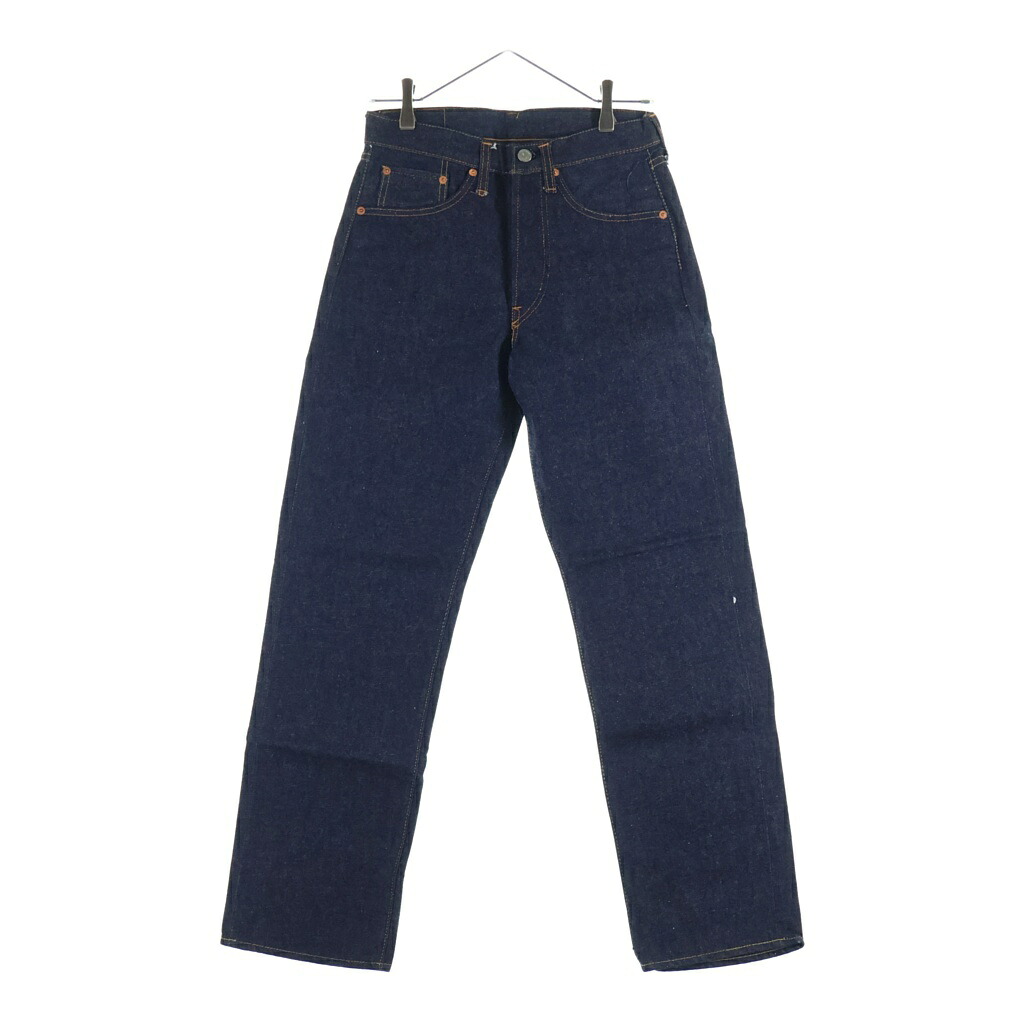 Levi's(リーバイス) サイズ:W28L32 60S VINTAGE 501XX FINAL MODEL DEADSTOCK ギャラ無し 紙パッチ リベット無し 最終モデル ボタン裏E 不均等V BIGE Vステッチ ボタンフライ デニムパンツ【中古】【程度A】【カラーブルー】【取扱店舗AWESOME高円寺店】｜ブランド買取・販売　BRING