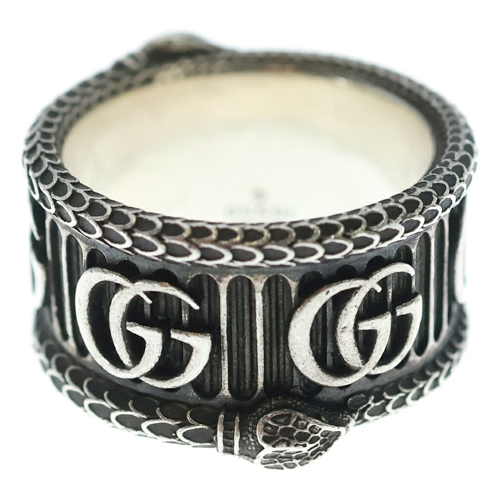 GUCCI(グッチ) サイズ:23 Gスネーク リング シルバー Ag925 #23【中古】【程度B】【カラーシルバー】【取扱店舗渋谷】｜ブランド買取・販売　BRING