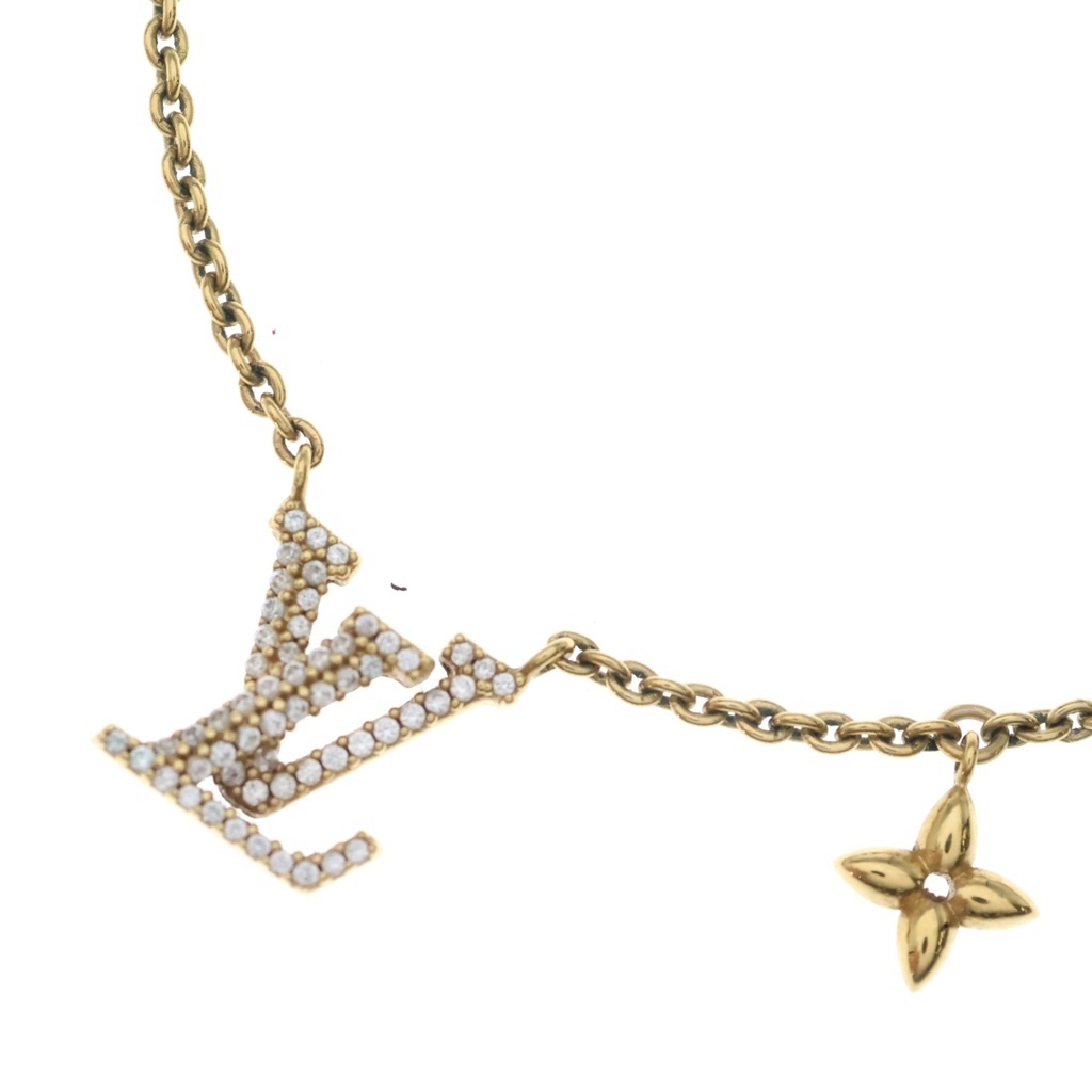 LOUIS VUITTON(ルイヴィトン) コリエ LVアイコニック ネックレス ゴールド GP M00596【中古】【程度A】【カラーゴールド】【取扱店舗新宿】｜ブランド買取・販売　BRING