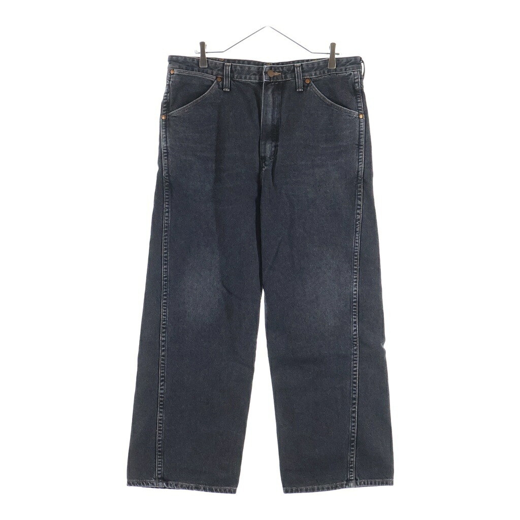 NO BRAND(ノーブランド) サイズ:34 SKEWed スキュー 13MWZ STRAIGHT PANTS model.WR BLACK STONE ストーンウォッシュ ブラックデニム ストレートパンツ ブラック【新古品/中古】【程度S】【カラーブラック】【オンライン限定商品】|ブランド買取・販売 BRING