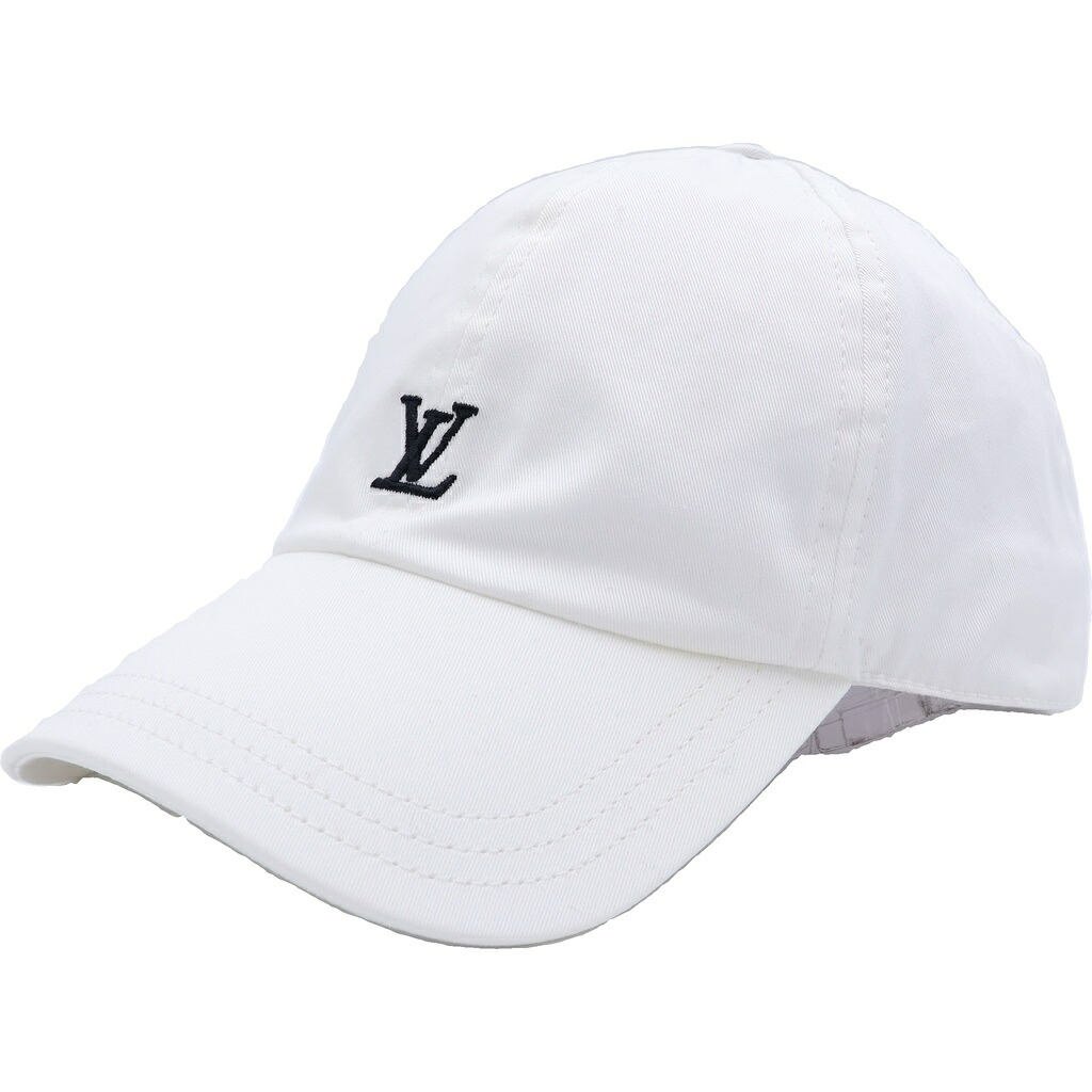 LOUIS VUITTON(ルイヴィトン) キャップ・LV リーグ ベースボールキャップ 帽子 ホワイト M5068L【中古】【程度B】【カラーホワイト】【取扱店舗新宿】|ブランド買取・販売 BRING