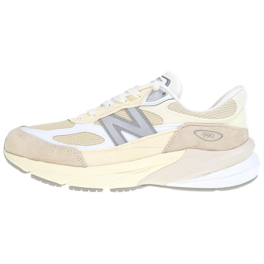 New Balance(ニューバランス) サイズ:28.5cm 990V6 スウェード/メッシュ ローカットスニーカー ベージュ US10.5/28.5cm M990SS6【中古】【程度A】【カラーベージュ】【取扱店舗BRING THRIFT CLOSET 幕張店】|ブランド買取・販売 BRING