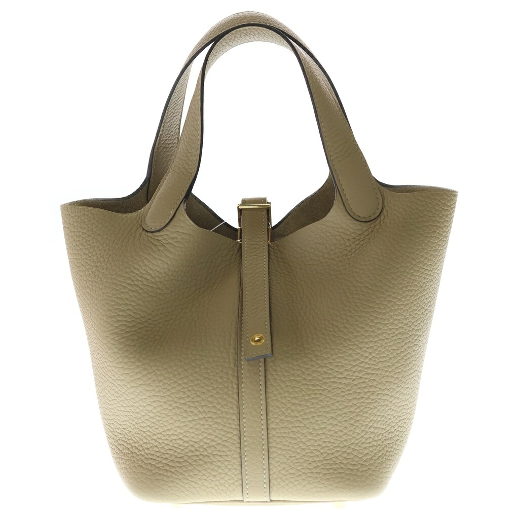 HERMES(エルメス) ピコタンPM トリヨンクレマンス ゴールド金具 ハンドバッグ K刻印 トレンチ ベージュ【中古】【程度A】【カラーベージュ】【取扱店舗BRING京都河原町店】｜ブランド買取・販売　BRING