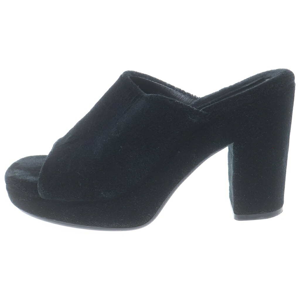 BOTTEGA VENETA(ボッテガヴェネタ) サイズ:37 GLEAM SANDAL CARPET カーペット ヒールパンプス レディース ブラック 677572 V1AQ0【中古】【程度A】【カラーブラック】【オンライン限定商品】|ブランド買取・販売 BRING