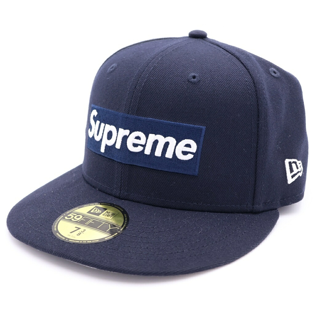 SUPREME(シュプリーム) サイズ:7 3/8 24SS x New Era MLB Teams Box Logo CAP NY Yankeesニューエラ ボックスロゴ BBキャップ ニューヨークヤンキース【中古】【程度A】【カラーブラック】【取扱店舗BRING有楽町マルイ店】｜ブランド買取・販売　BRING