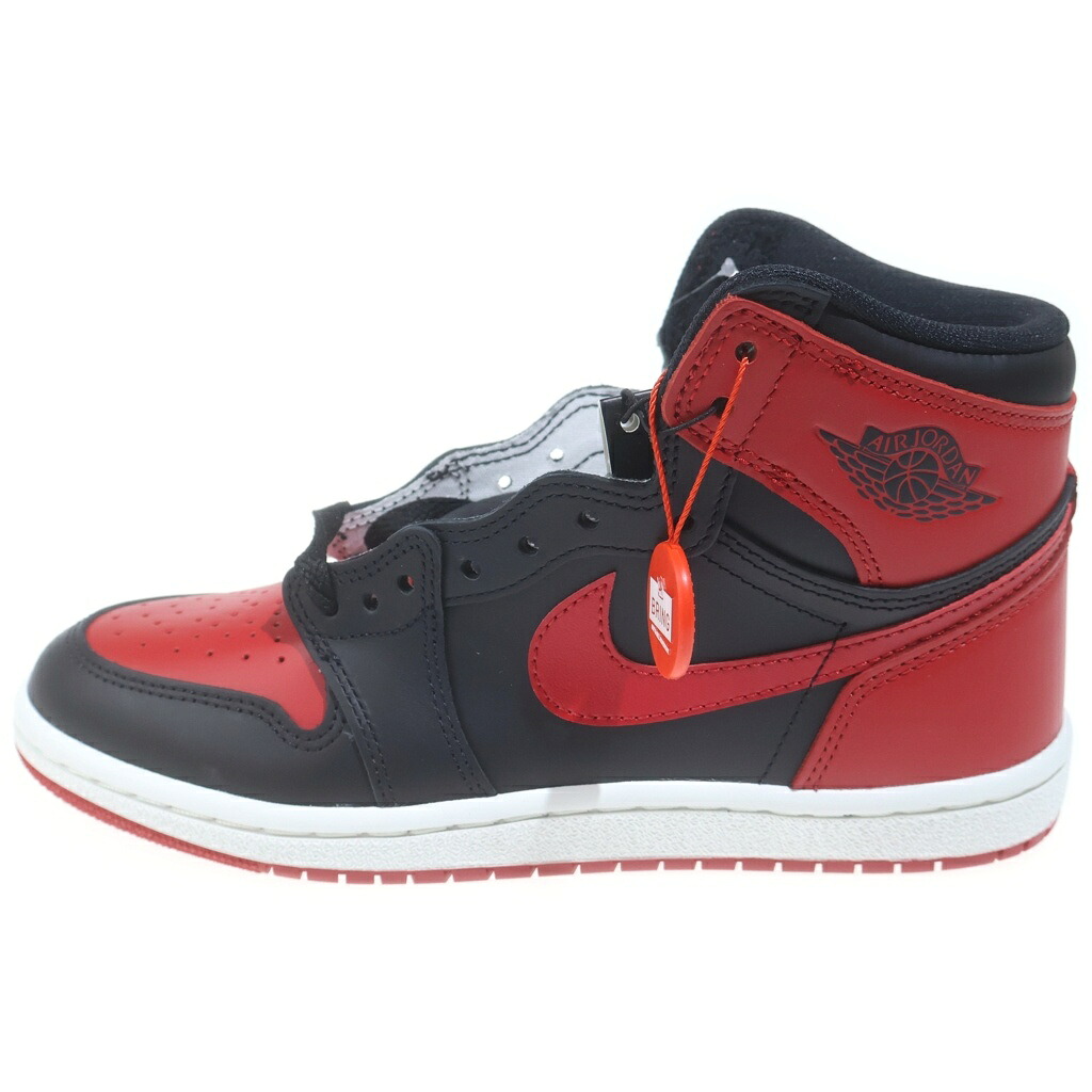 NIKE(ナイキ) サイズ:25.0cm AIR JORDAN 1 HIGH 85 BRED エアジョーダン1 85 ブレッド ハイカットスニーカー ブラック/レッド US7/25cm HV6674-067【新古品/中古】【程度S】【カラーブラック】【取扱店舗BRING KICKS】|ブランド買取・販売 BRING