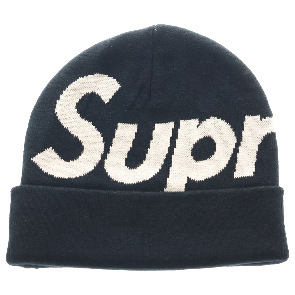 SUPREME(シュプリーム) 21AW Big Box Logo Beanie ビッグボックスロゴ ビーニー 帽子 ブラック【新古品/中古】【程度S】【カラーブラック】【取扱店舗BRING THRIFT CLOSET 幕張店】|ブランド買取・販売 BRING