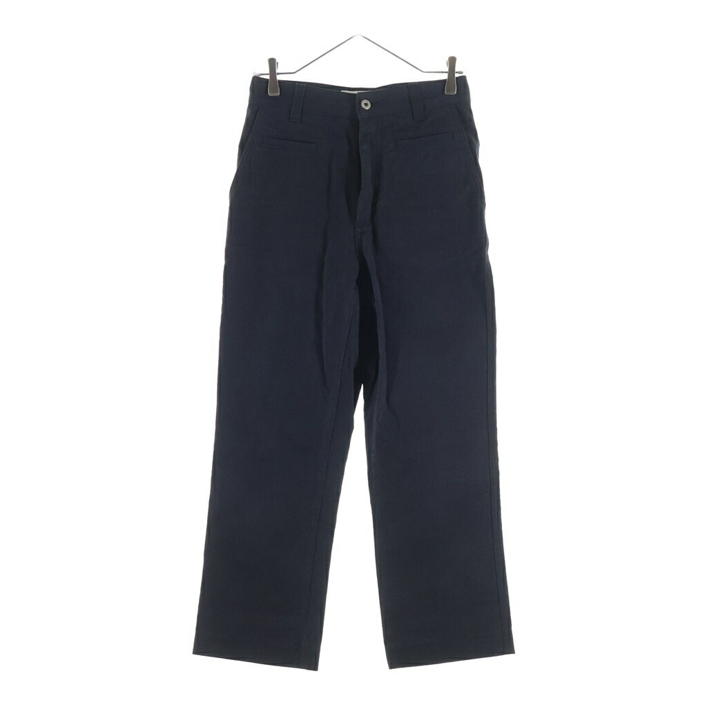 LOEWE(ロエベ) サイズ:36 ツイル ボタンフライパンツ ブラック【中古】【程度B】【カラーブラック】【オンライン限定商品】|ブランド買取・販売 BRING