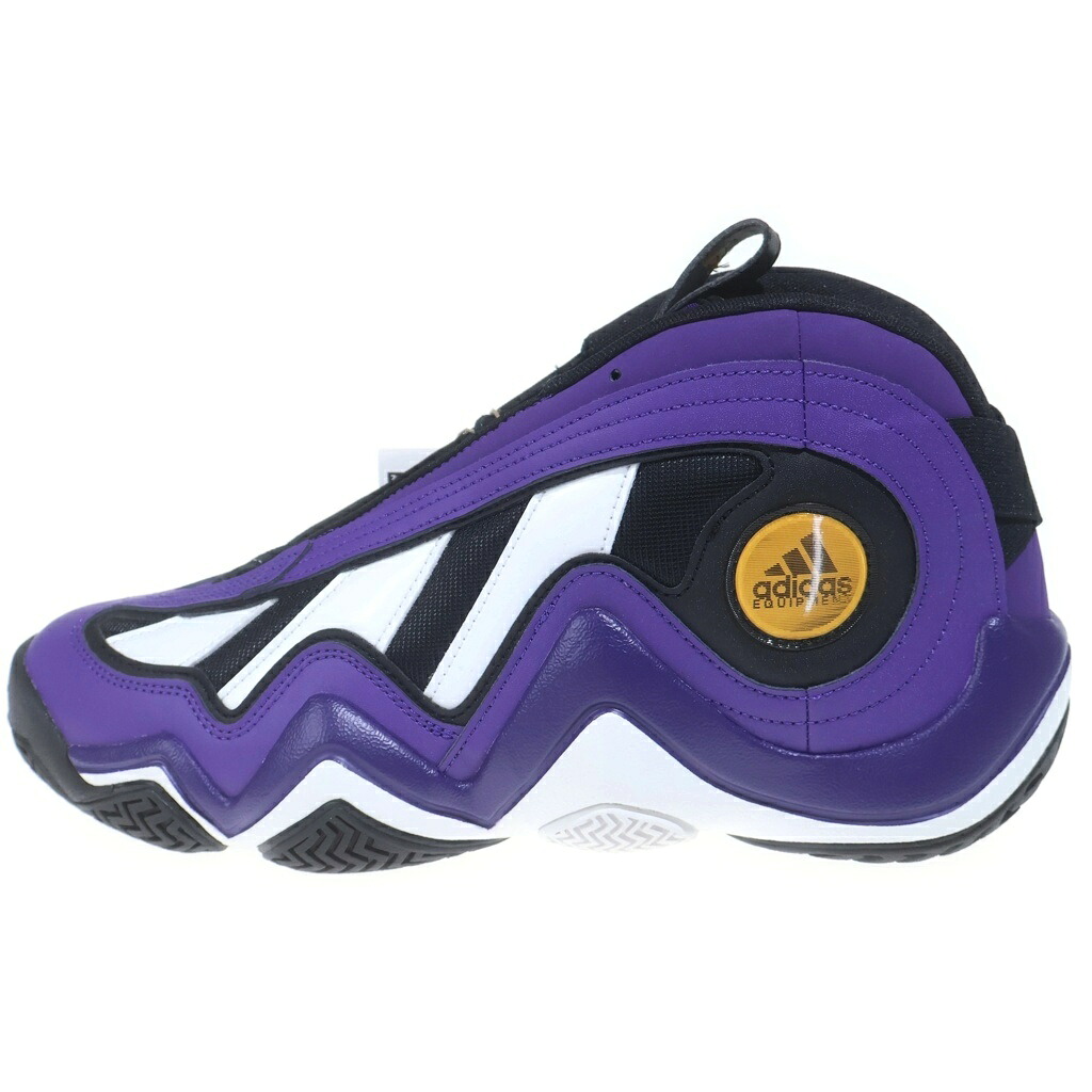 adidas(アディダス) サイズ:28.5cm CRAZY 97 EQT LAKERS GY4520 クレイジー レイカーズ ハイカットスニーカー パープル US10.5/28.5cm【新古品/中古】【程度S】【カラーパープル】【オンライン限定商品】｜ブランド買取・販売　BRING