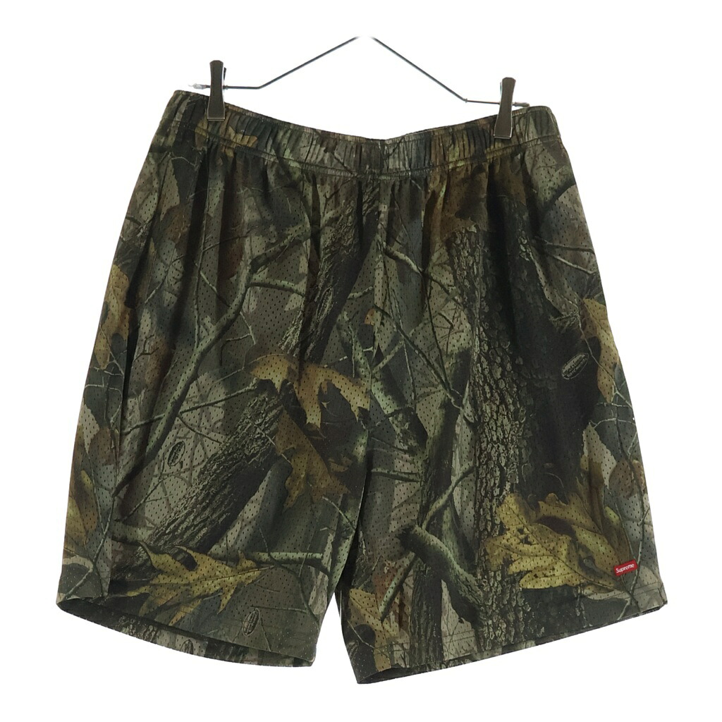 SUPREME(シュプリーム) サイズ:M 25SS Small Box Baggy Mesh Short Realtree Hardwoods Camo スモールボックス バギーメッシュショーツ リアルツリーハードウッズカモ ブラウン【中古】【程度A】【カラーブラウン】【取扱店舗BRING WASTE_NOT】|ブランド買取・販売 BRING