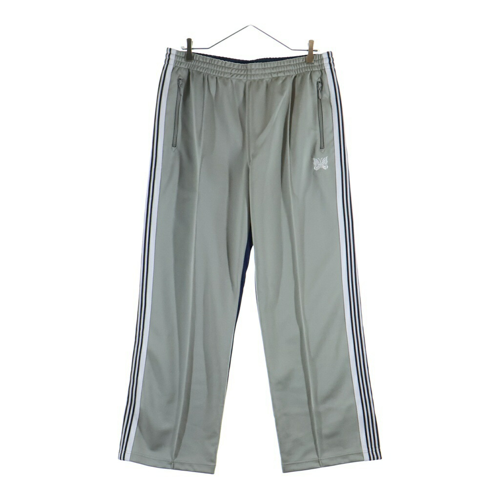 Needles(ニードルス) サイズ:L ×EMPTY ROOM TRACK PANTS トラックパンツ MR508 ネイビー【中古】【程度B】【カラーネイビー】【取扱店舗BRING WASTE_NOT】|ブランド買取・販売 BRING