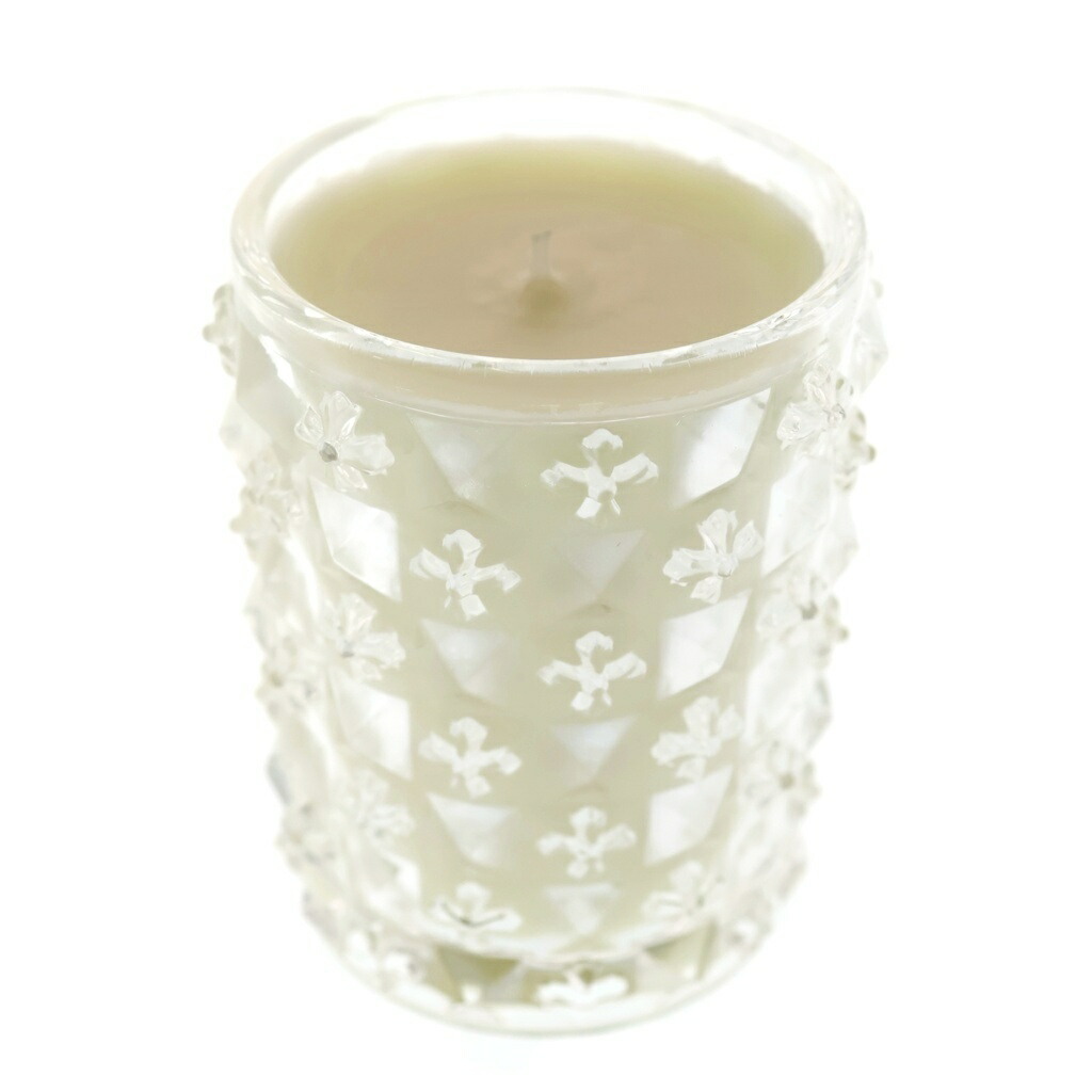 CHROME HEARTS(クロムハーツ) サイズ:100G SCENTED CANDLE BOUGIE PARFUMEE CHプラスロゴ センティッド ブジー パルフュメ キャンドル クリア ■【新古品/中古】【程度S】【カラーマルチカラー】【オンライン限定商品】|ブランド買取・販売 BRING