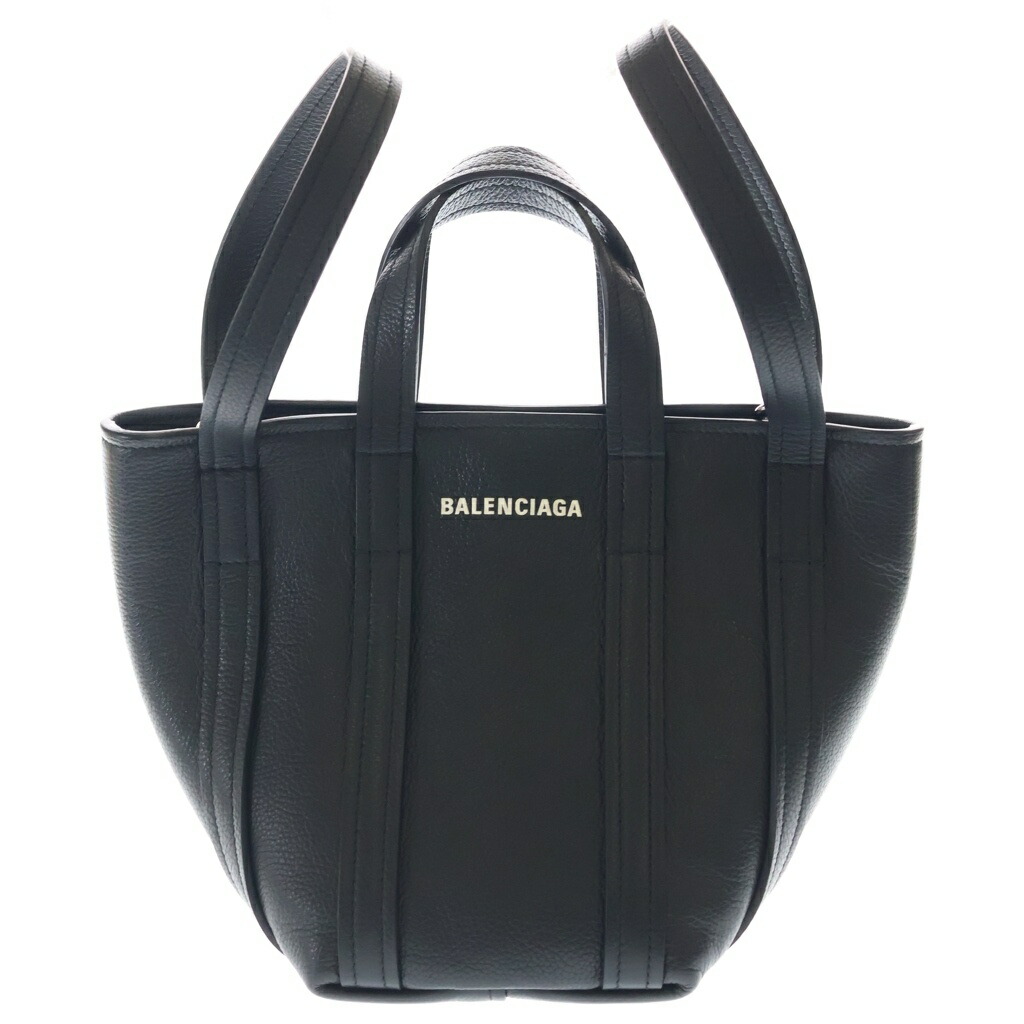 BALENCIAGA(バレンシアガ) エブリデイ XS 2wayハンドバッグ ショルダーバッグ ブラック レザー 672793 シルバー金具【中古】【程度B】【カラーブラック】【取扱店舗BRING渋谷ANNEX店】｜ブランド買取・販売　BRING