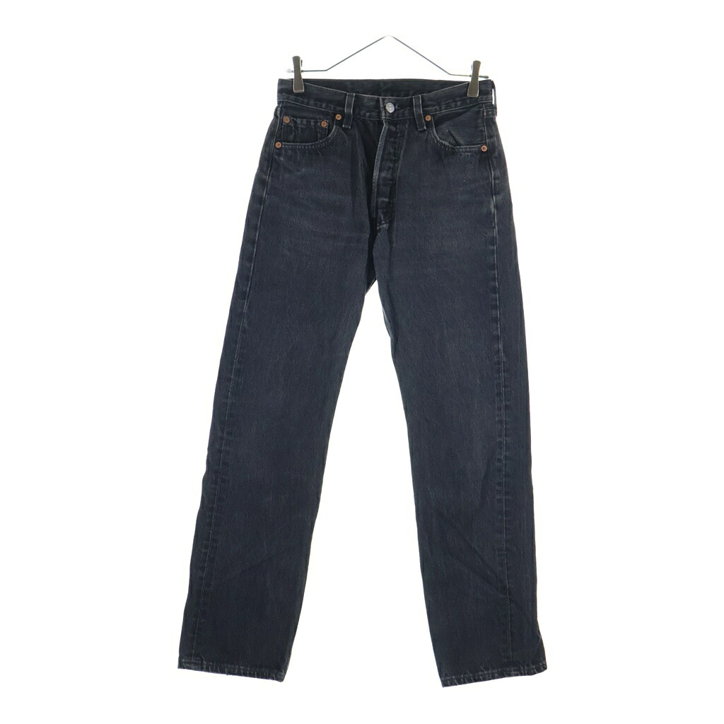 Levi's(リーバイス) サイズ:W29L30 90S VINTAGE 501 ボタン裏522 後染め ボタンフライ ヴィンテージデニムパンツ ブラック 501-0660【中古】【程度B】【カラーブラック】【取扱店舗BRING福岡天神店】｜ブランド買取・販売　BRING