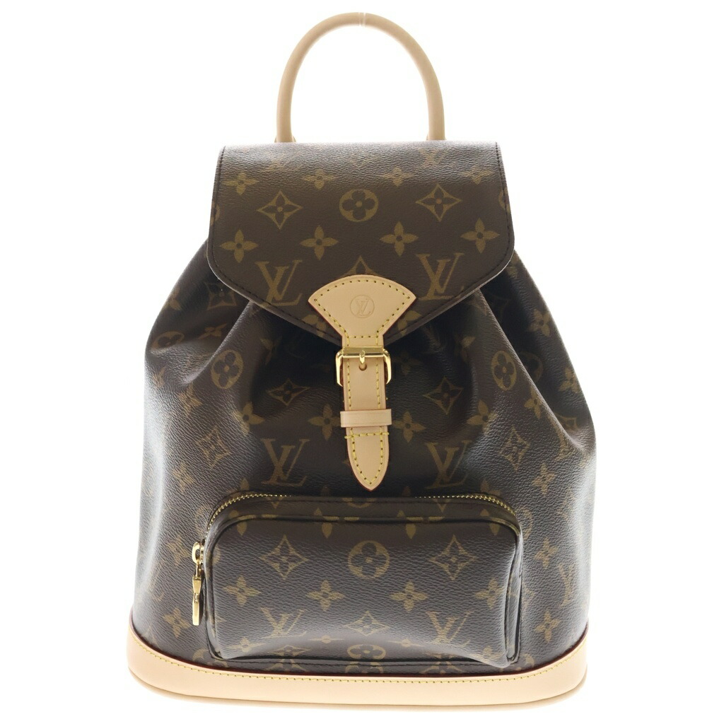 LOUIS VUITTON(ルイヴィトン) サイズ:PM モノグラム モンスリ PM バックパック リュックサック ブラウン PVC M11198 ICタイプ【新古品/中古】【程度S】【カラーブラウン】【取扱店舗渋谷】|ブランド買取・販売 BRING
