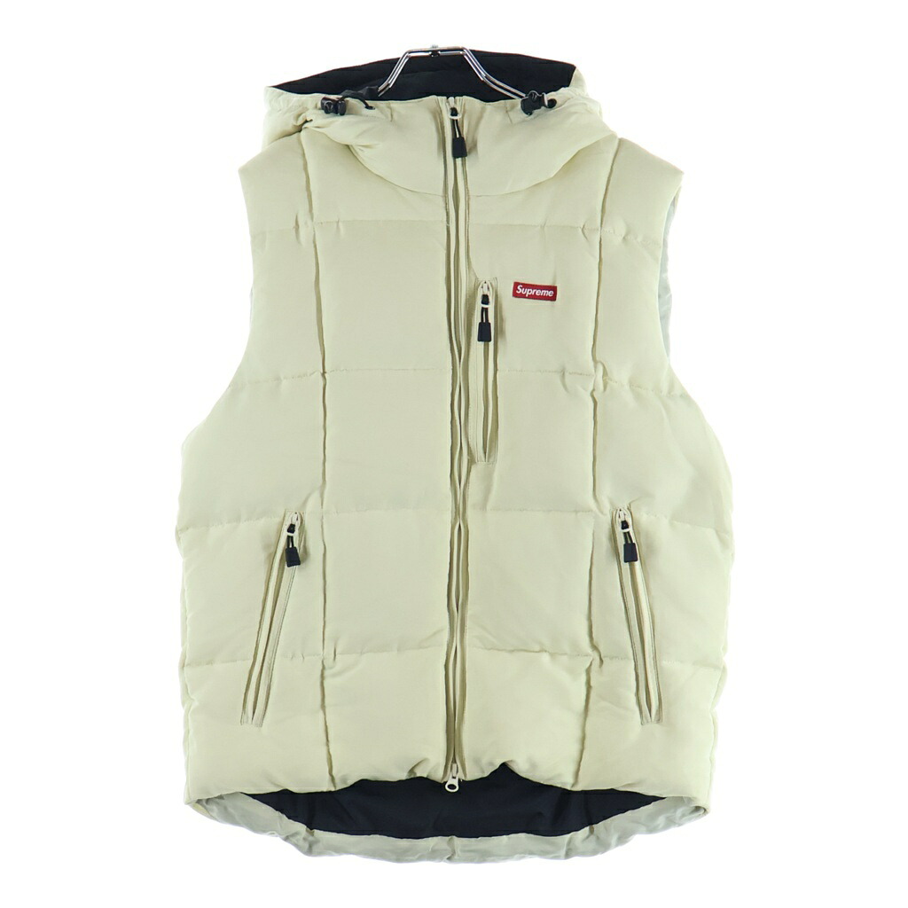 SUPREME(シュプリーム) サイズ:M 14AW Iridescent Puffy Vest ダウン ベスト イエロー【中古】【程度B】【カラーイエロー】【取扱店舗BRING横浜ビブレ店】｜ブランド買取・販売　BRING