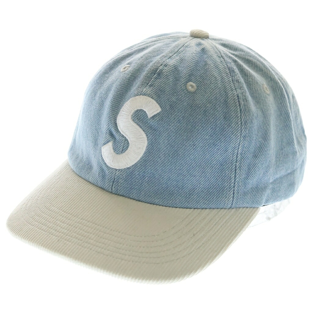 SUPREME(シュプリーム) サイズ:- 24SS 2-Tone S Logo 6-Panel 2トーン Sロゴ 6パネルキャップ 帽子 インディゴ【中古】【程度B】【カラーブルー】【取扱店舗BRING横浜ビブレ店】｜ブランド買取・販売　BRING 8,122円