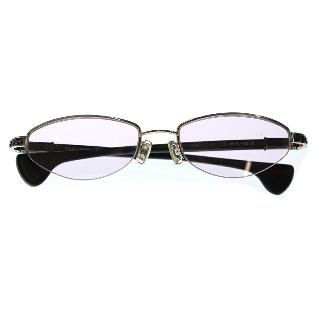 CHROME HEARTS(クロムハーツ) TE-W.A.-TE II BSフレア フレーム マホガニー ウッド フレーム 眼鏡 ブラウン【中古】【程度B】【カラーブラウン】【取扱店舗渋谷】｜ブランド買取・販売　BRING