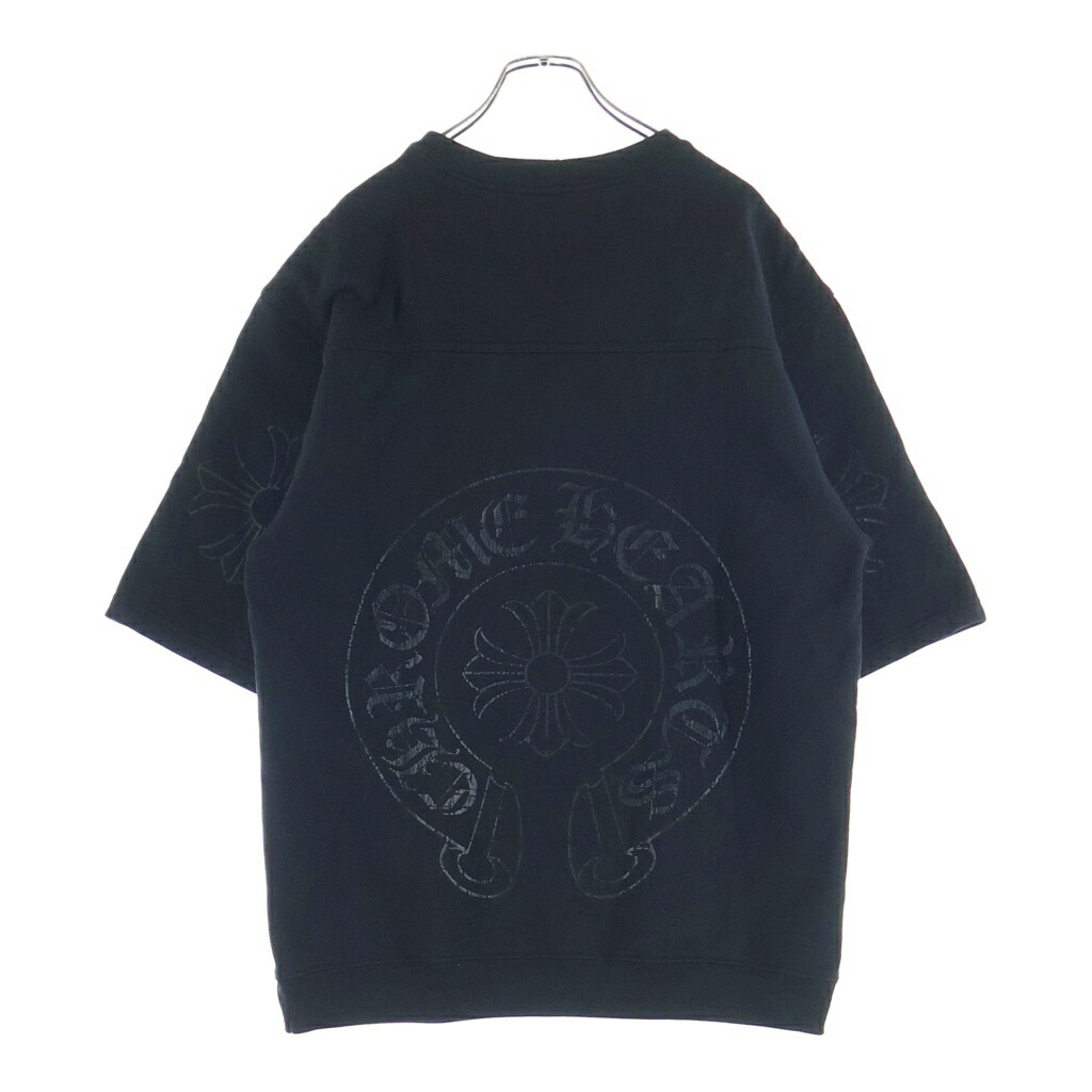 CHROME HEARTS(クロムハーツ) サイズ:L OLD S/S オールド CHプラスプリント 半袖スウェットTシャツ【中古】【程度B】【カラーブラック】【取扱店舗OneStyle新宿店】｜ブランド買取・販売　BRING