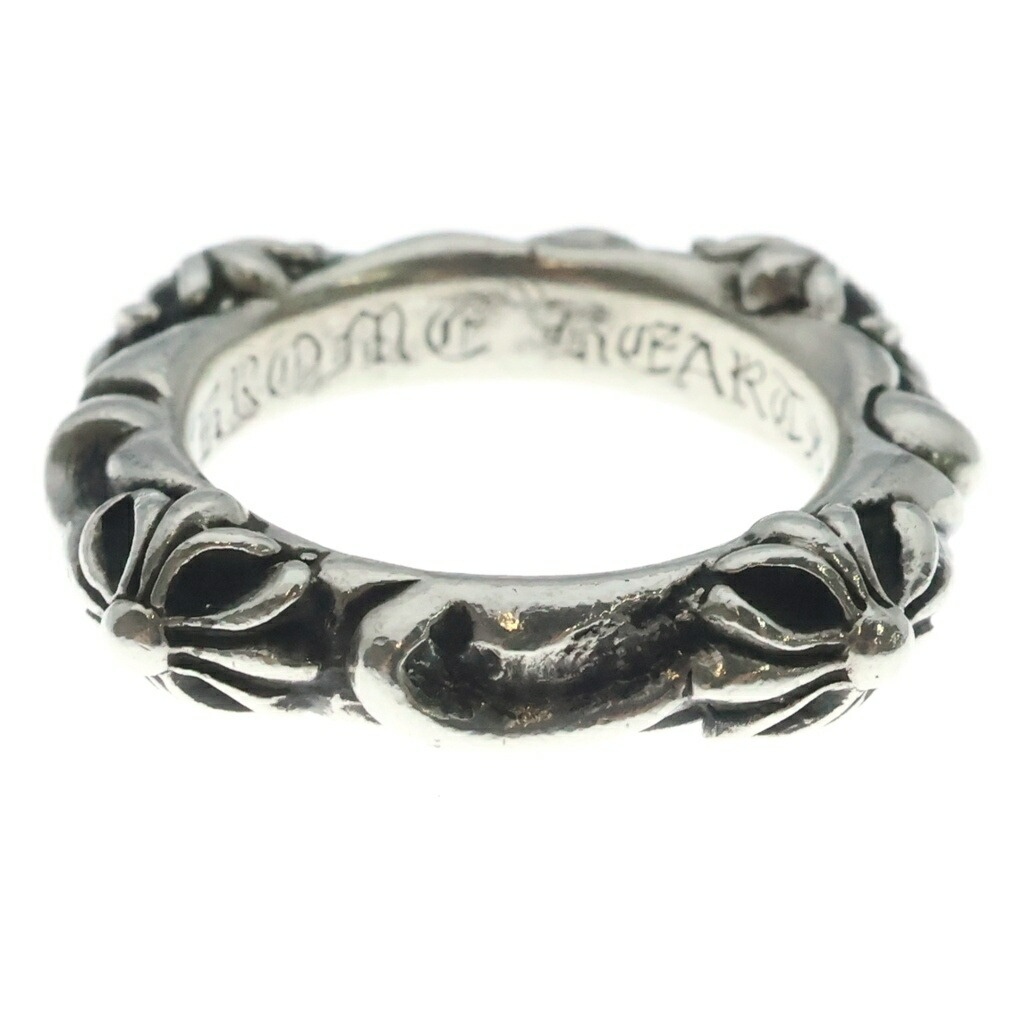 CHROME HEARTS(クロムハーツ) サイズ:8号 SBT BAND SBTバンドリング シルバー BCA345【中古】【程度B】【カラーシルバー】【取扱店舗原宿】｜ブランド買取・販売　BRING